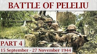 Battle of Peleliu 1944  Part 4 – Bloody Nose Ridge [upl. by Letnohc]