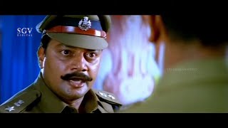 Saikumar Powerful Dialogues in Police Meeting  Police Story 2 Kannada Movie Best Scenes [upl. by Tallie]