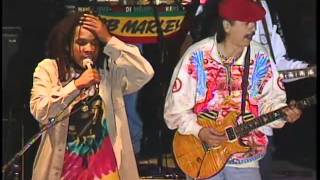 Ziggy Marley and Stephen Marley with Carlos Santana  Jammin [upl. by Esserac]