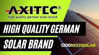 Axitec Solar  The German Solar Panel Surprisingly Affordable [upl. by Tnayrb960]