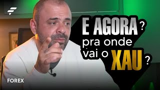 E AGORA para onde vai o XAU Últimas movimentações e estudos  FOREX  FIMATHE [upl. by Aihsoek]