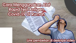 Cara menggunakan Sendiri Alat Rapid Test Antigen Covid Terbaik Lungene Di Rumah  Tidak Disarankan [upl. by Annette]