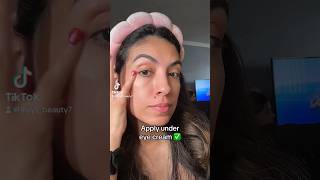 How to prevent under eye creasing darkcirclesundereyecareconcealerhacksconcealertips [upl. by Derwin]