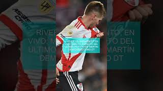 🔴 River vs Sarmiento EN VIVO minuto a minuto del último partido de Martín Demichelis como DT [upl. by Markos]