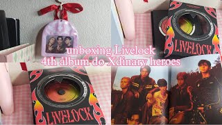 unboxing Livelock  4th minialbum do Xdinary heroes [upl. by Aeila]