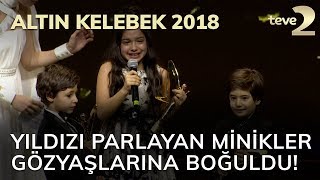 Altın Kelebek 2018 Yıldızı parlayan minikler gözyaşlarına boğuldu [upl. by Hylton116]