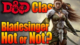 DampD Hot Take Bladesinger is OVERRATED [upl. by Aiym482]