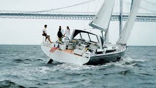 BENETEAU Oceanis Yacht 54 Bay Bridge Run [upl. by Neelyaj602]