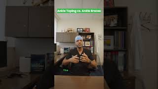 Ankle Taping vs Ankle Brace [upl. by Essila]