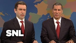 Weekend Update Fred and Gov Paterson  Saturday Night Live [upl. by Nnaylloh]