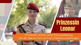 Prinzessin Leonor setzt ihre Marineausbildung fort – Ein königlicher Meilenstein [upl. by Nirret]