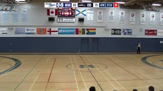 ACAA Mens Basketball 🏀 Crandall  MSVU 20241026 [upl. by Baynebridge]