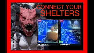 Quick Guide Connect All Your Shelters Fallout 76 Vault Utility Shelter Vault Lobby Shelter CAMP [upl. by Eioj]