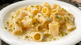 FOUR CHEESE PASTA made in Italy easy recipe ready in 15 mins [upl. by Ainoz]