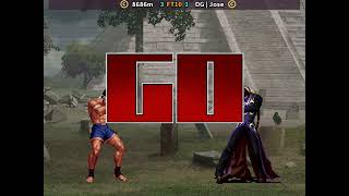 fightcade 2 kof 2003 8686m Brazil vs DG  Jose Argentina [upl. by Bowers]