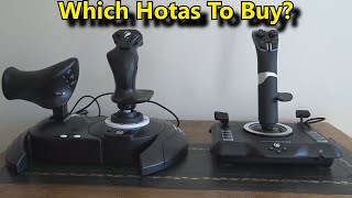 FS2020 Hotas One VS Velocity One Flightstick  Which Hotas Should You Buy [upl. by Rothberg]