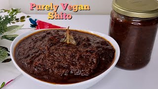 HOW TO MAKE SHITO VEGAN SHITO BEST GHANAIAN BLACK CHILLI SAUCE RECIPE Obaascorner [upl. by Julianna]