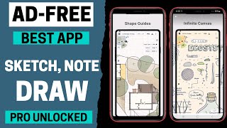 Best Free Sketch Note and Drawing App for Android [upl. by Kreiker]