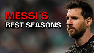 Messis Best Seasons in his Career [upl. by Kraska]