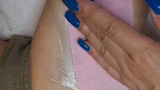 Underarms waxing compilation set asmr [upl. by Hepsiba168]