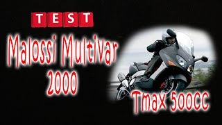 Tmax 500 accelerazione Malossi Multivar 2000 [upl. by Kcirddot]