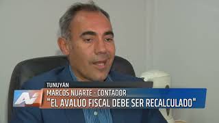 CPN MARCOS NUARTE EL AVALÚO FISCAL DEBE SER RECALCULADO [upl. by Nileve]