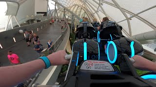 Tron First Ride POV  Disneys Magic Kingdom October 2023 [upl. by Eb]