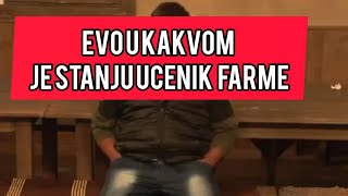 Evo u kakvom je stanju ucesnik Farme nakon UDARA Kristijana Golubovica Uzas [upl. by Shuping60]