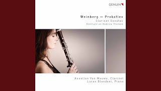 Clarinet Sonata Op 28 I Allegro [upl. by Anerb]