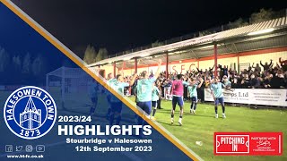 HIGHLIGHTS  Stourbridge 34 Halesowen 120923 [upl. by Lamak114]