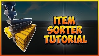 Item Sorter Clasificador de Items  Tutorial Minecraft 121  1144 [upl. by Elleb]