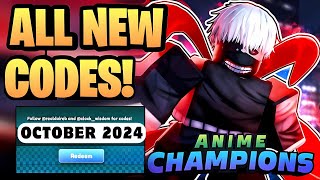 I Found the SECRET to Getting FREE Anime Champions Simulator Codes [upl. by Zeiler]