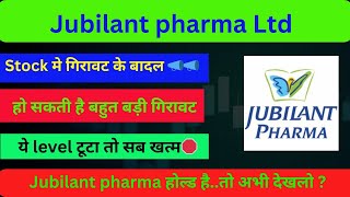 jubilant Pharma share latest news  Jubilant pharma share news today Jubilant pharma share analysis [upl. by Aibat336]