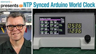 IoT Arduino NTP World Clock with SPI Display [upl. by Johnette]