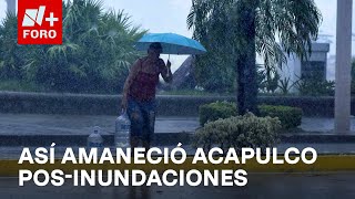 Habitantes de Acapulco regresan a sus casas luego de las inundaciones de John  Las Noticias [upl. by Gage]