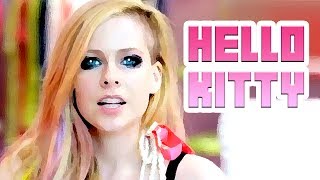 Avril Lavigne  Hello Kitty  Tribute to her song [upl. by Haland]