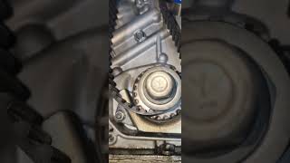 Timing Belt Install Honda 35 [upl. by Ahsehat]