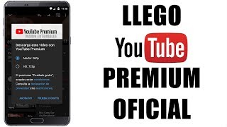 Como Activar YouTube Premium OFICIAL 2018  Mario Tutoriales [upl. by Gilbart104]