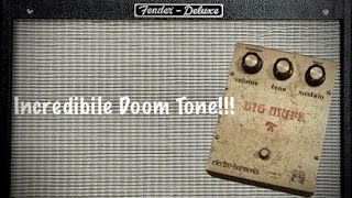 Doom tones with Big Muff and Fender Hot Rod Deluxe I [upl. by Omiseno]