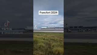 Francfort Air Port 2024 video Lulzim Arapaj travel alemania airport [upl. by Airdnaz620]