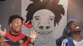 Speed Reacts To Fan Arts amp discord clip W Paul Pogba  so funny 😂 [upl. by Floris]