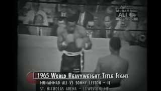 Muhammad Ali vs Sonny Liston II 1965 FULL FIGHT [upl. by Wynn]