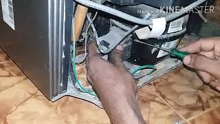 Fridge not Cooling  How to change Start Relay in Fridge  Repair at home in Tamil  DIY [upl. by Hterrag]