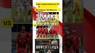 Inilah Jadwal Indonesia VS Bahrain Leg 2 Di GBK [upl. by Quintessa528]