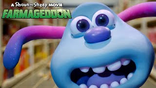 Supermarket Clip  A Shaun the Sheep Movie Farmageddon [upl. by Hulda]