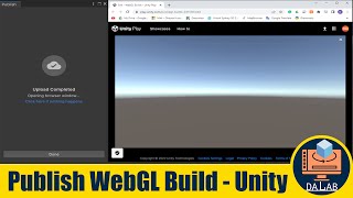 Create and Publish WebGL Build in Unity [upl. by Henson]