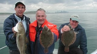 Flounder Fishing  Boston Harbor MA [upl. by Aliuqaj772]