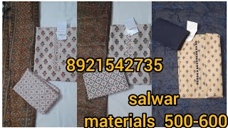 Diwali Offer SaleSalwar materials  500 600Dailywear [upl. by Niawd548]