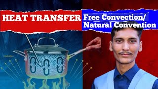 HEAT TRANSFER  Free convection Natural convection  engineering heattransfer [upl. by Ainot]