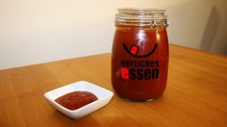 REZEPT BBQ SAUCE  WESTERN SAUCE EINFACH zu Hause selber machen [upl. by Sivlek781]